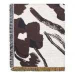 Organic Cotton Fringe Throw