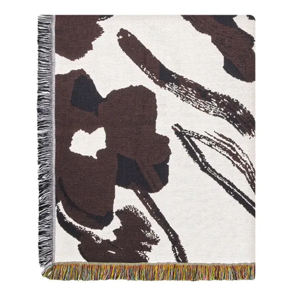 Organic Cotton Fringe Throw