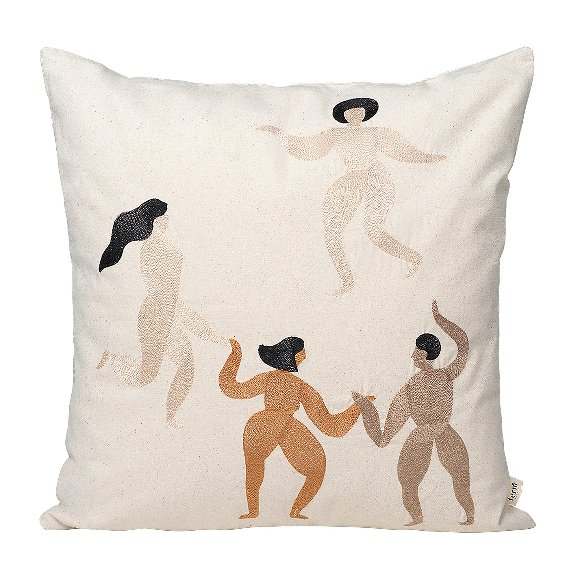 FLV061001_1.jpg Embroidered Cotton Cushion Cover - Image 1