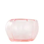 Tea Rose Glass Candle Holder