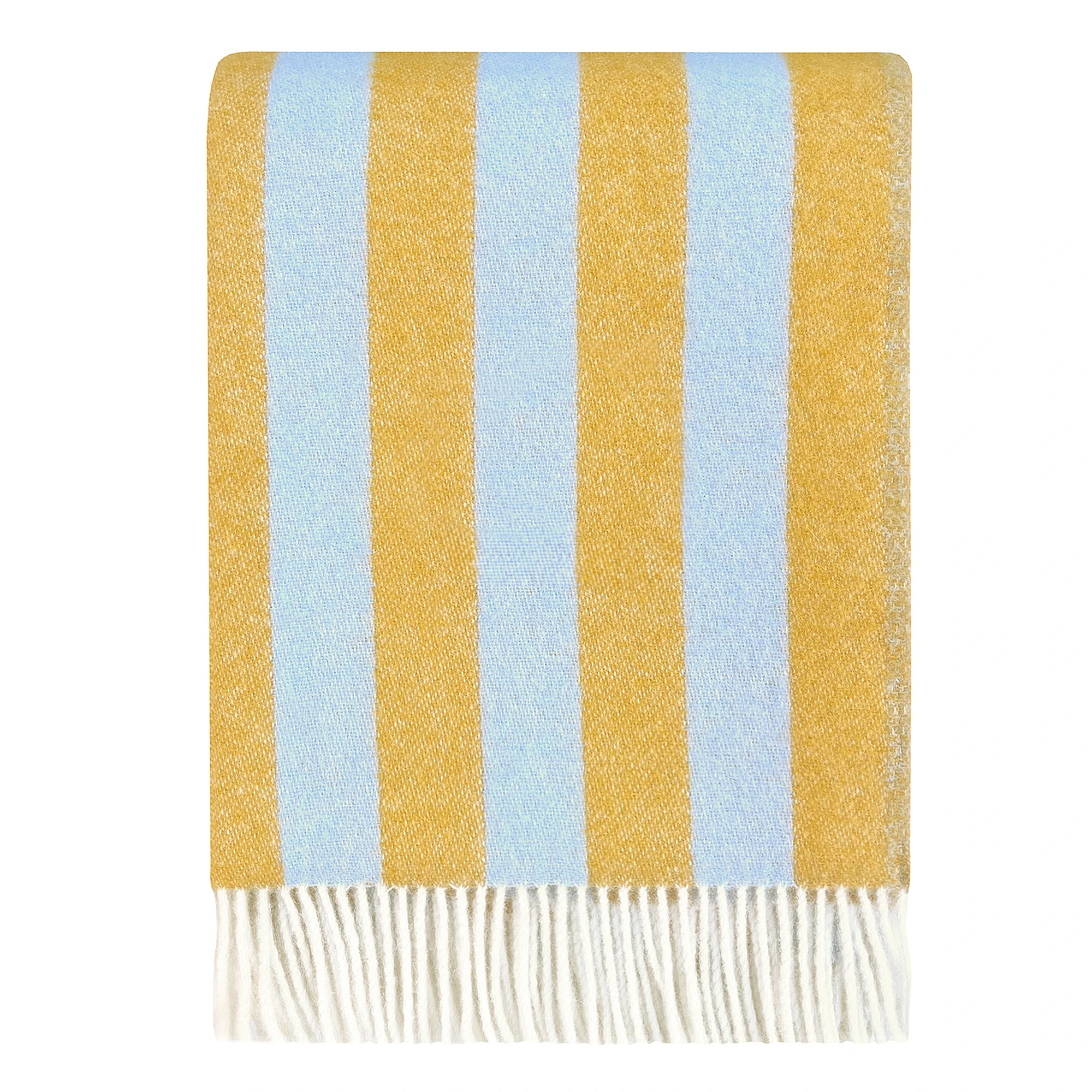 MDX001001_1.jpg Stripe Wool Throw - Image 1