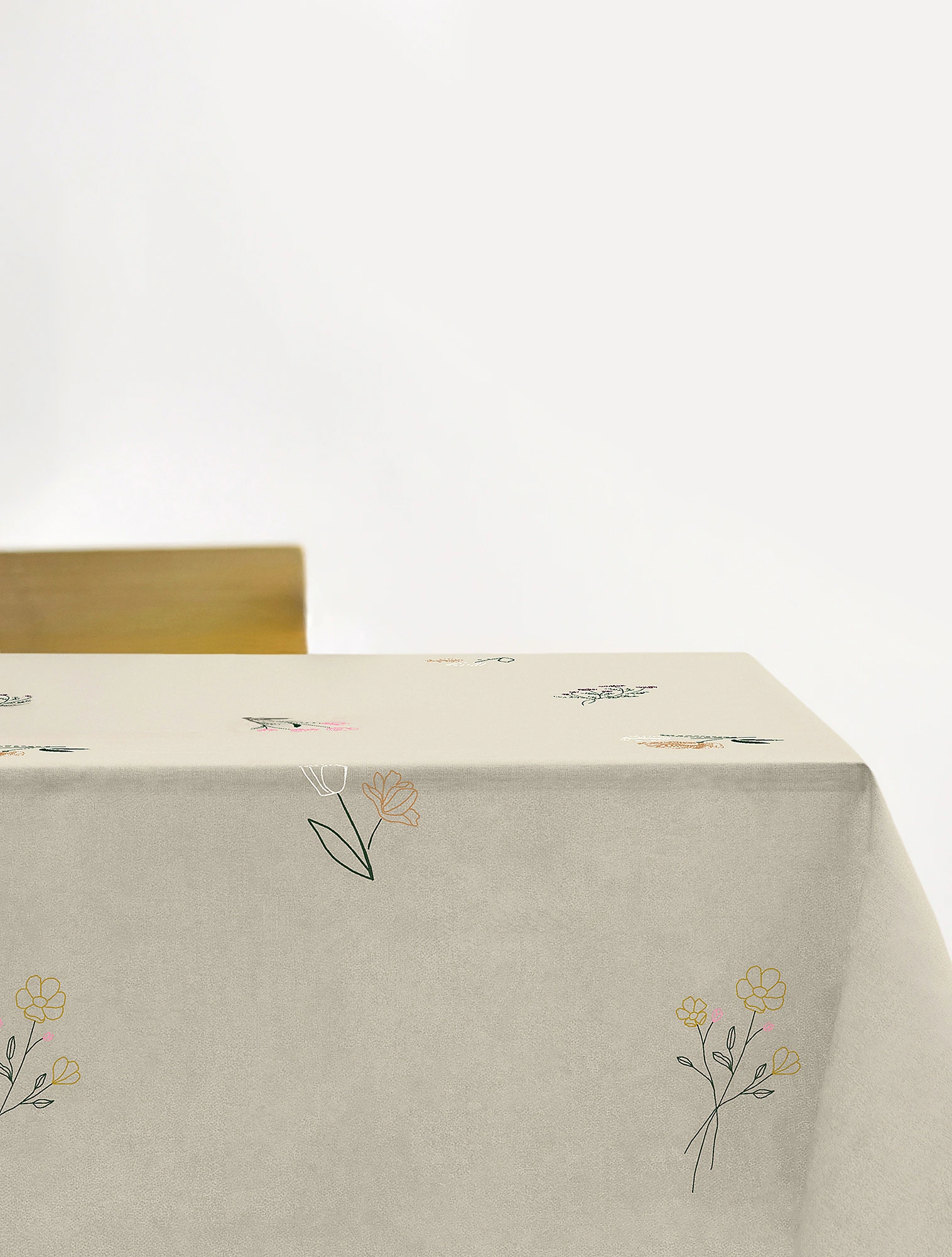 SDL003001_1.jpg Elegant Embroidered Charm Tablecloth - Image 1